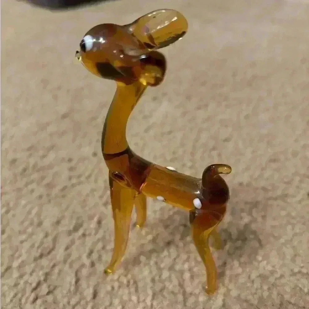 Horse And Deer Glass Figurines  - Picture 5 of 16